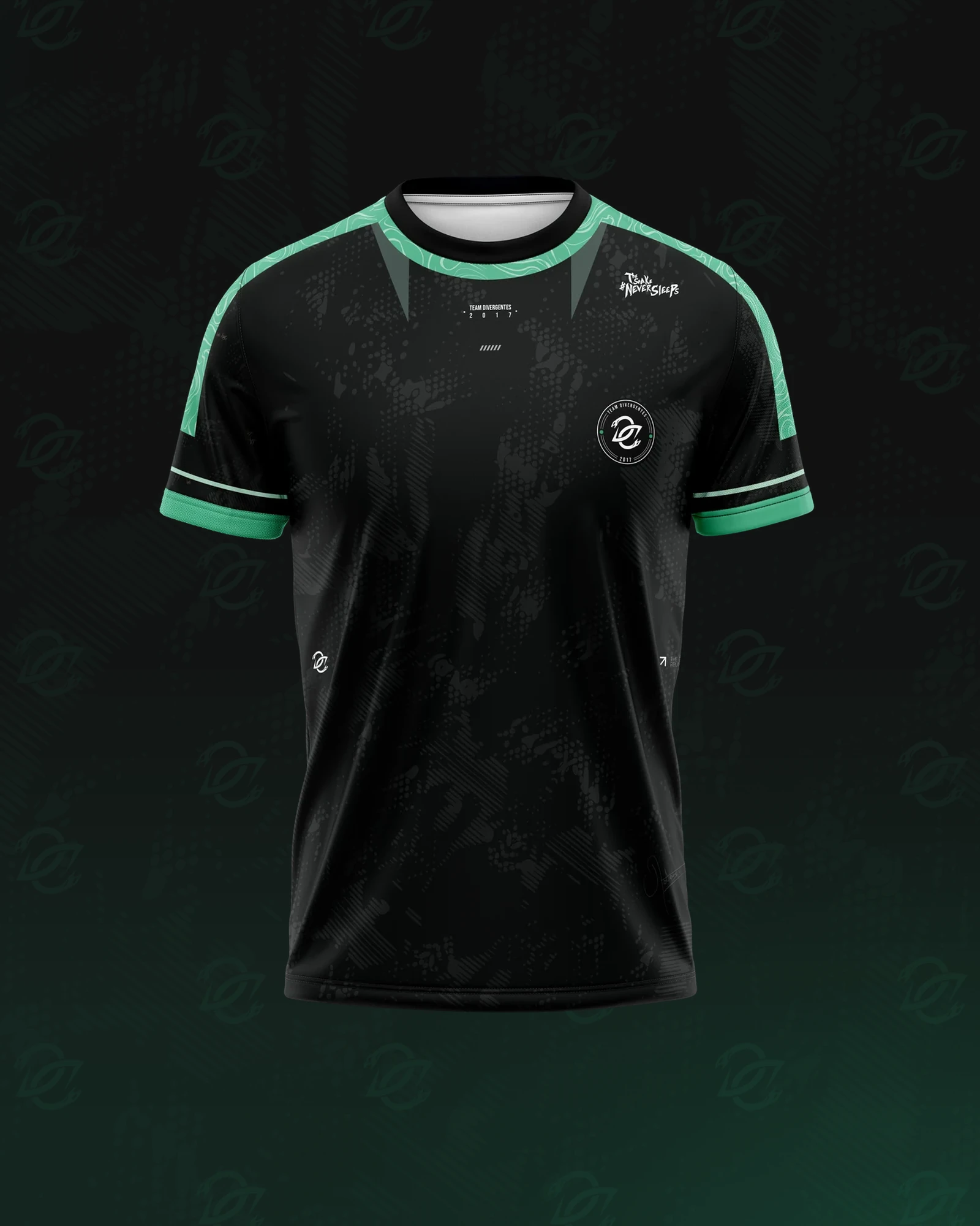 Maillot 2026 - Team Divergentes, vue face